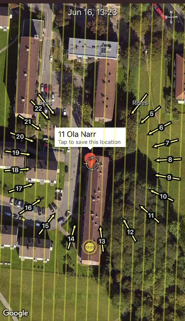 Balkongen har helt riktig vending og byr på fantastiske solforhold.